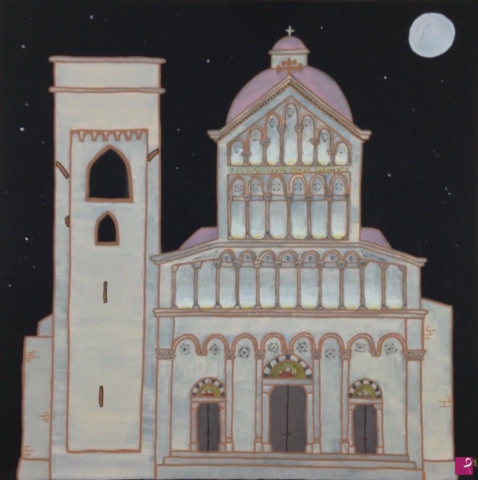 quadri in vendita online - Cattedrale di Santa Maria, Cagliari.