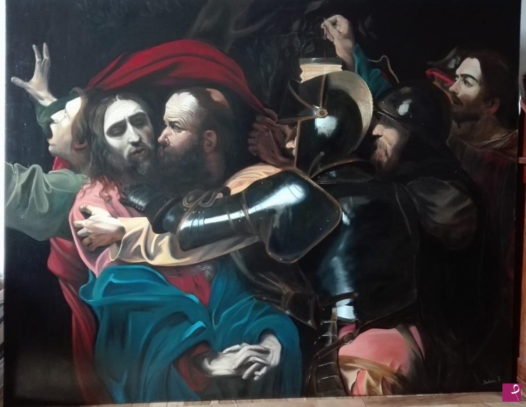 quadri in vendita online - Cattura di Cristo