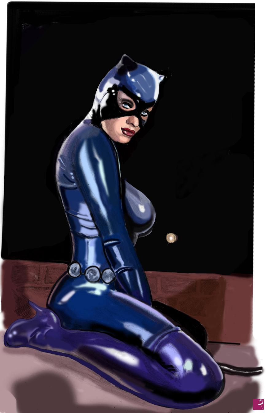 quadri in vendita online - Catwoman