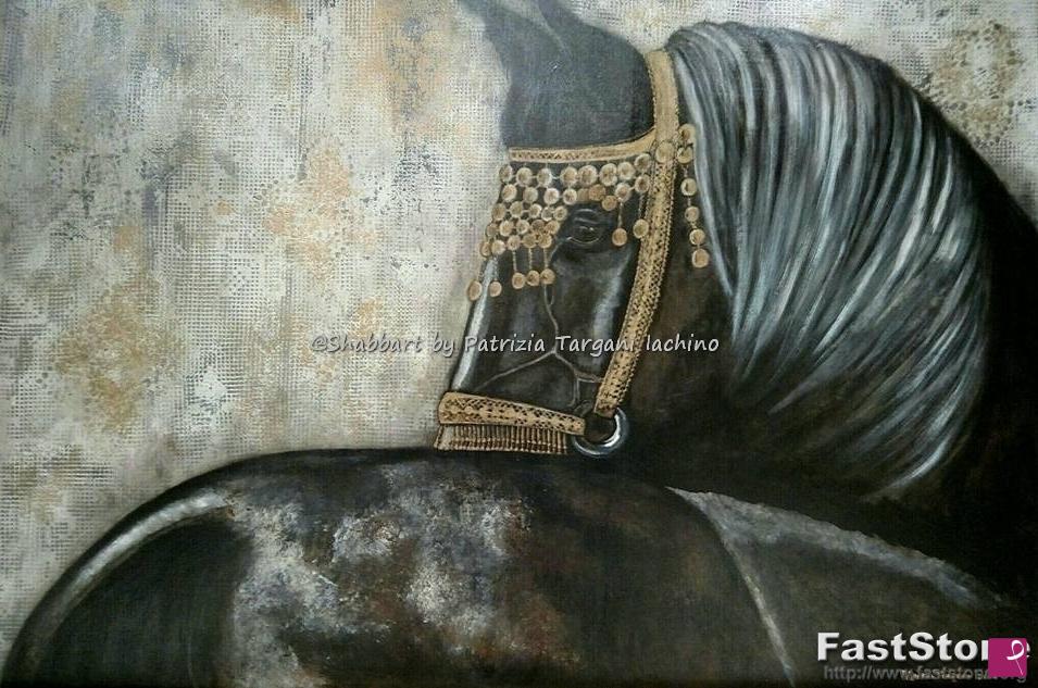 quadri in vendita online - Cavallo Bizantino
