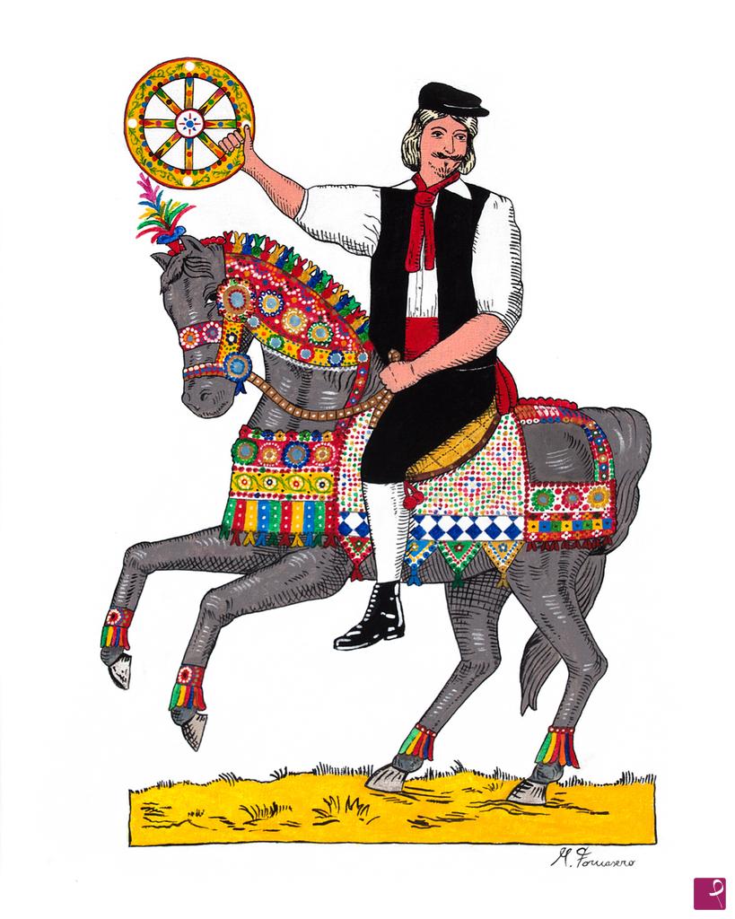quadri in vendita online - Cavallo d'aremi...o di Sicilia