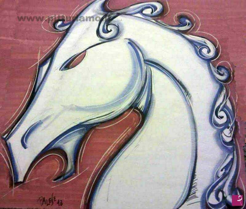 quadri in vendita online - cavallo mitologico