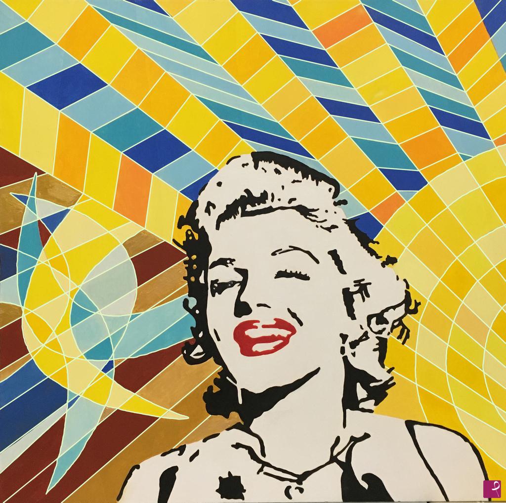 quadri in vendita online - C'è ancora il sole nel cielo di Marilyn