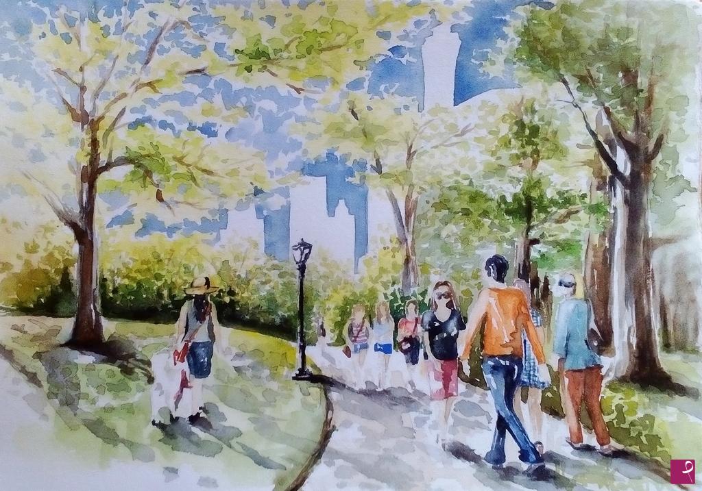 quadri in vendita online - Central Park