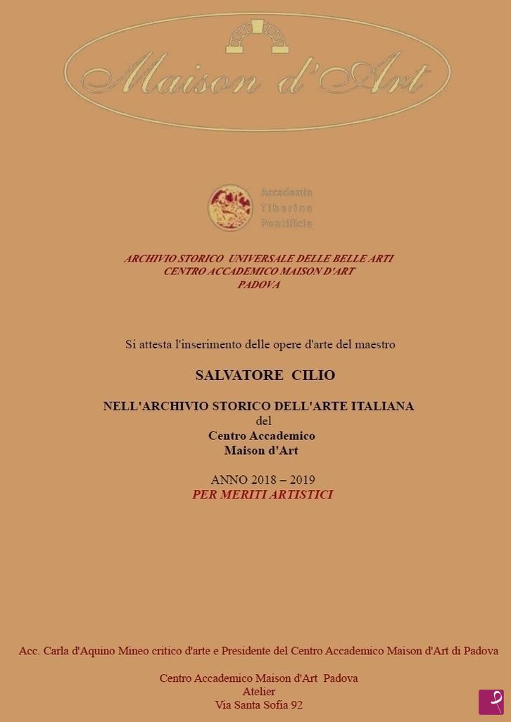 quadri in vendita online - Centro Accademico Maison D'Art di Padova.