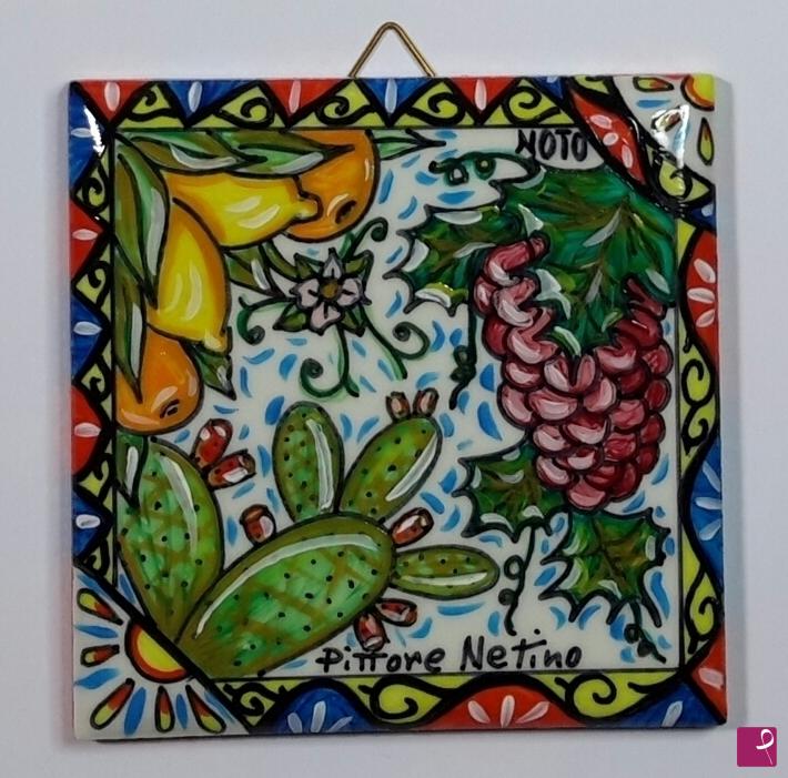 quadri in vendita online - Ceramica artistica siciliana - collezione 2019   n.° 1