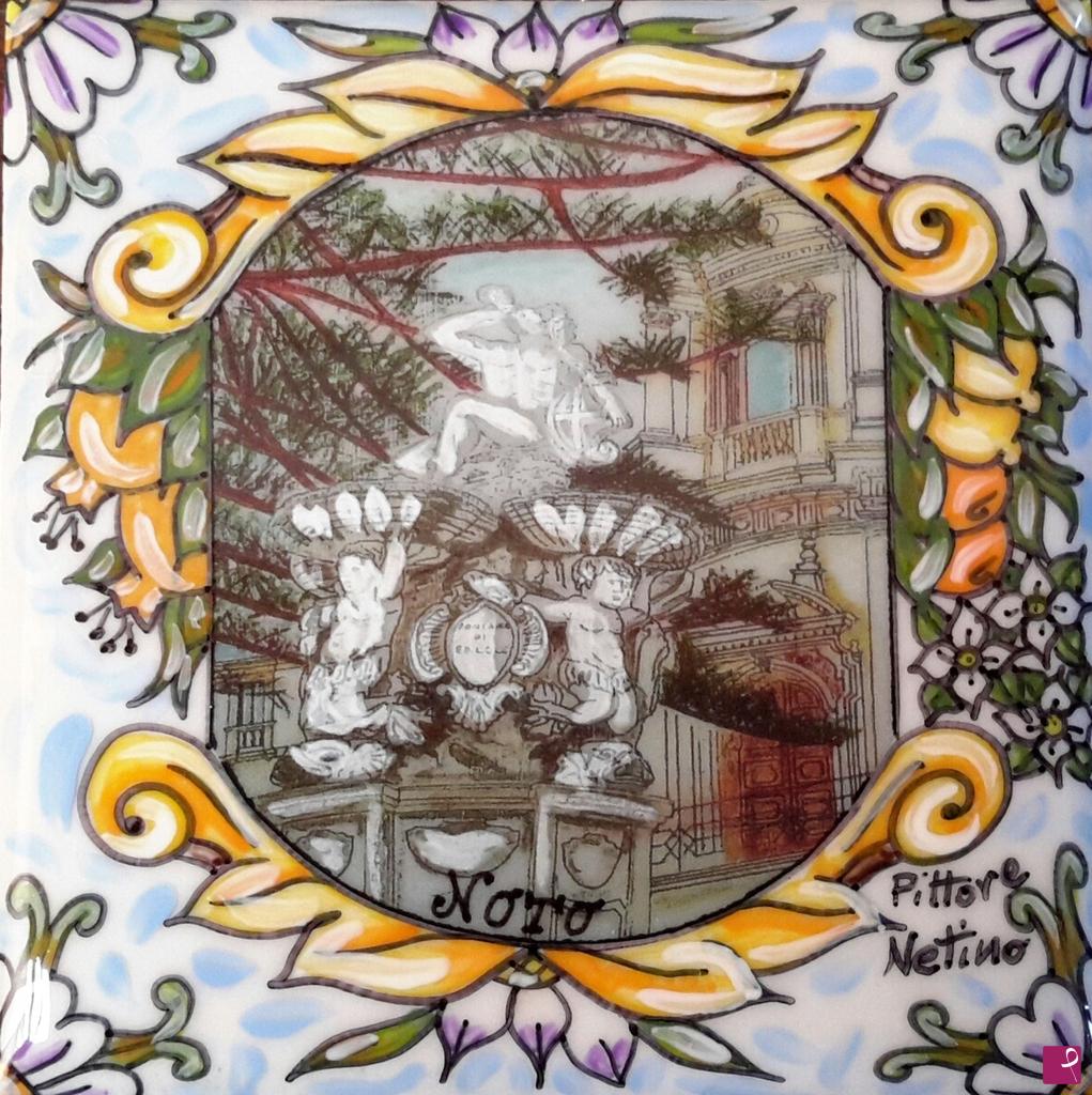 quadri in vendita online - Ceramica artistica siciliana - collezione 2022 n.° 23
