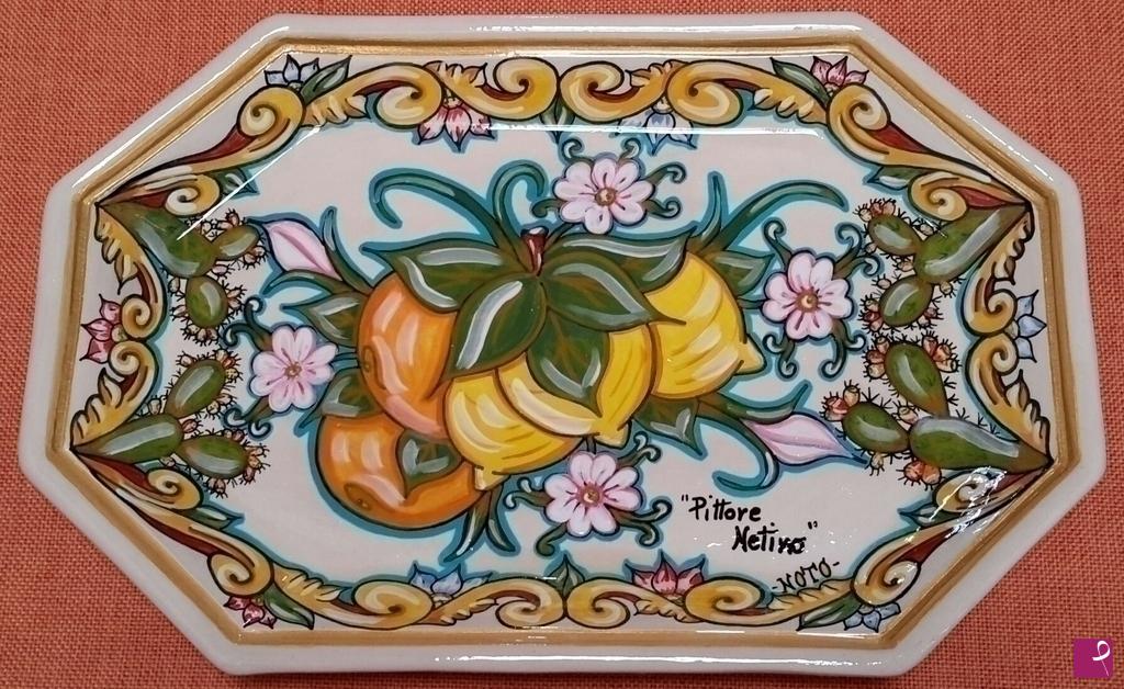 quadri in vendita online - Ceramica artistica siciliana - collezione 2022 n.° 3 
