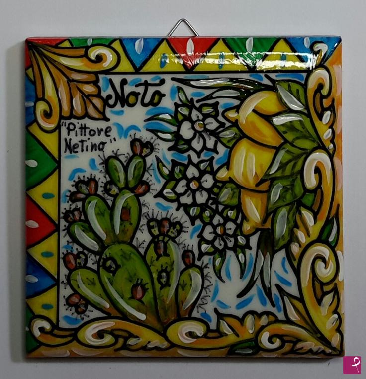 quadri in vendita online - Ceramica artistica siciliana - collezione 2023/50