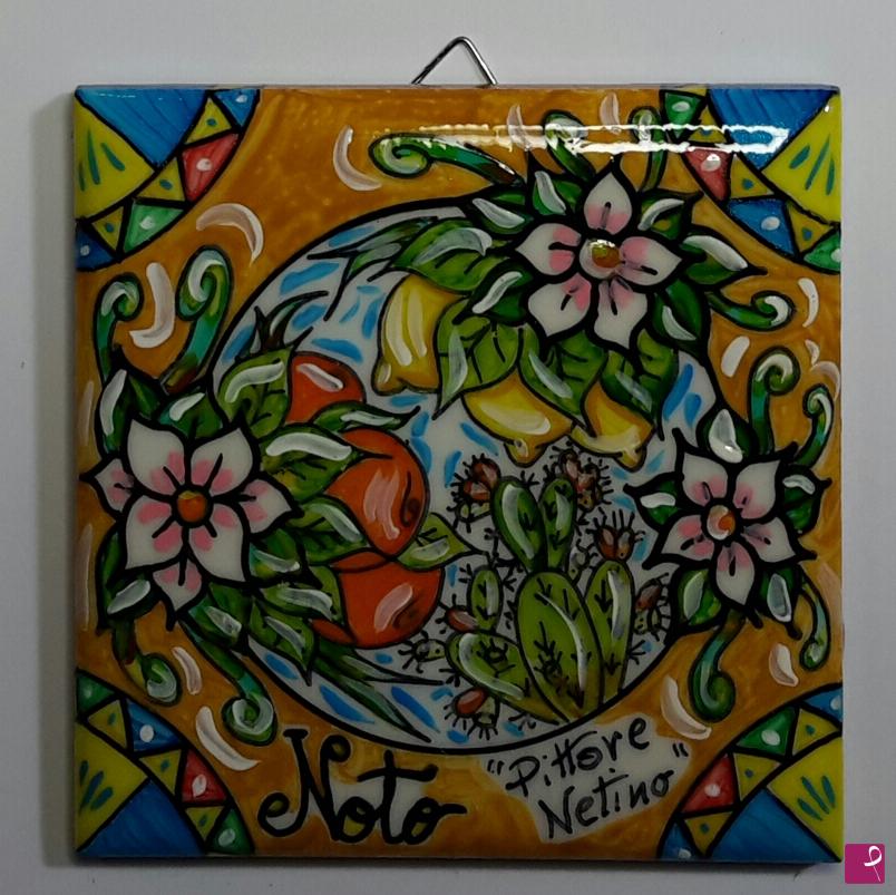 quadri in vendita online - Ceramica artistica siciliana - collezione 2023/52