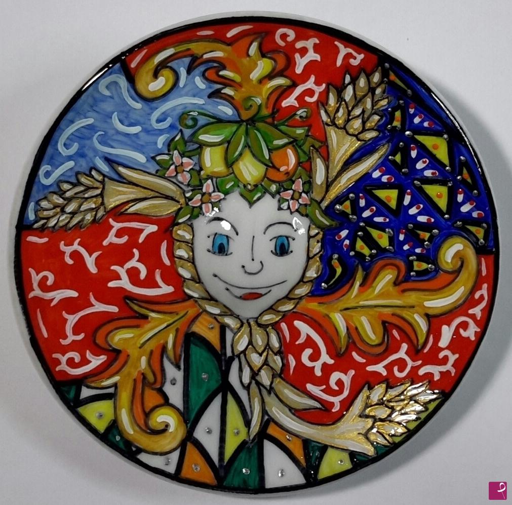 quadri in vendita online - "Ceramica siciliana" - collezione 2018 n.°39