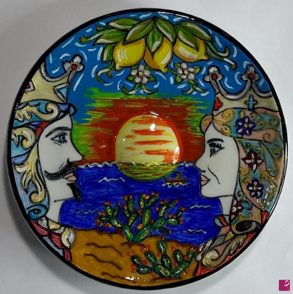 quadri in vendita online - " Ceramica siciliana" - collezione 2018 n.°45