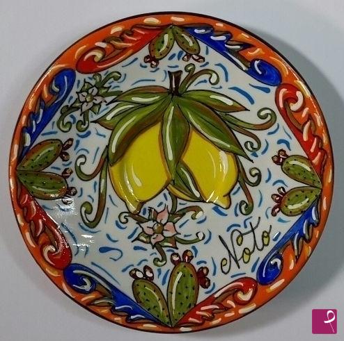 quadri in vendita online - Ceramica siciliana - collezione 2019 n.° 76 serie: souvenir siciliani