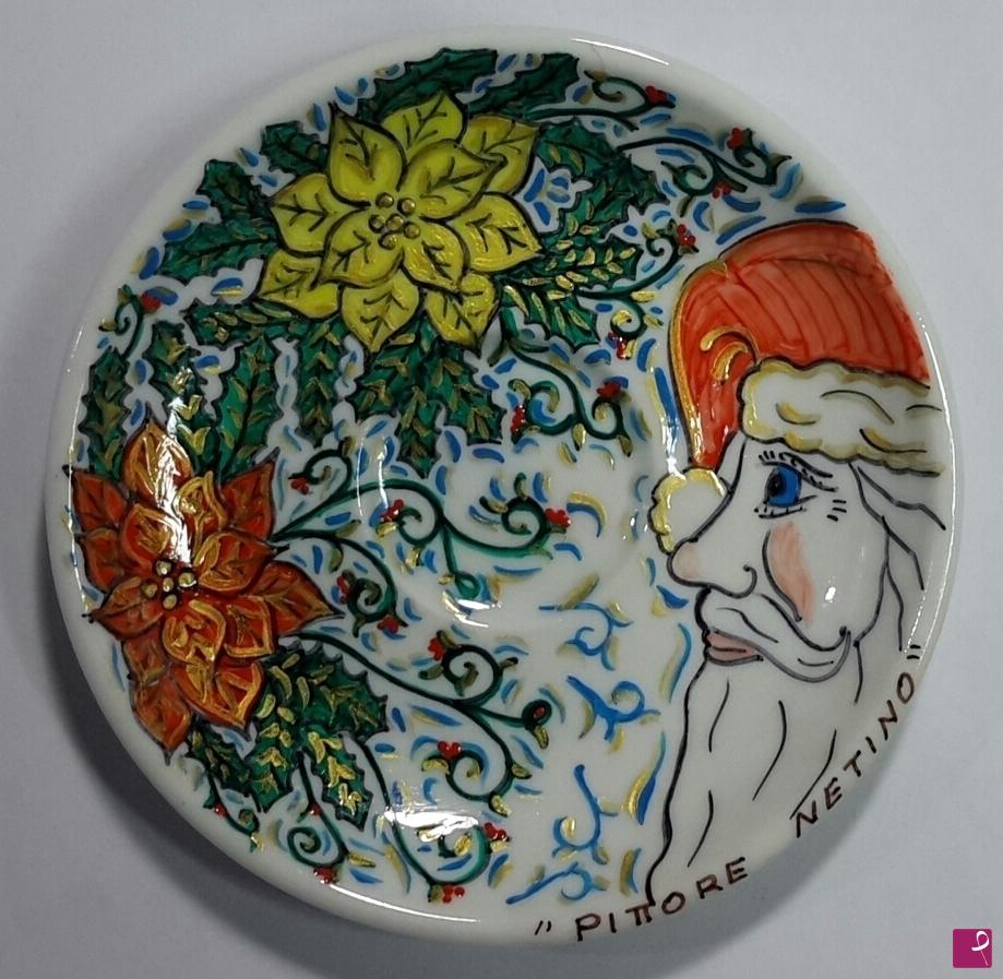 quadri in vendita online - Ceramica siciliana natalizia - collezione 2018 n.°51