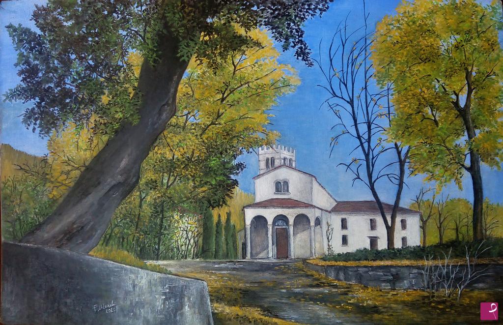 quadri in vendita online - Cereglio, Chiesa di San Biagio