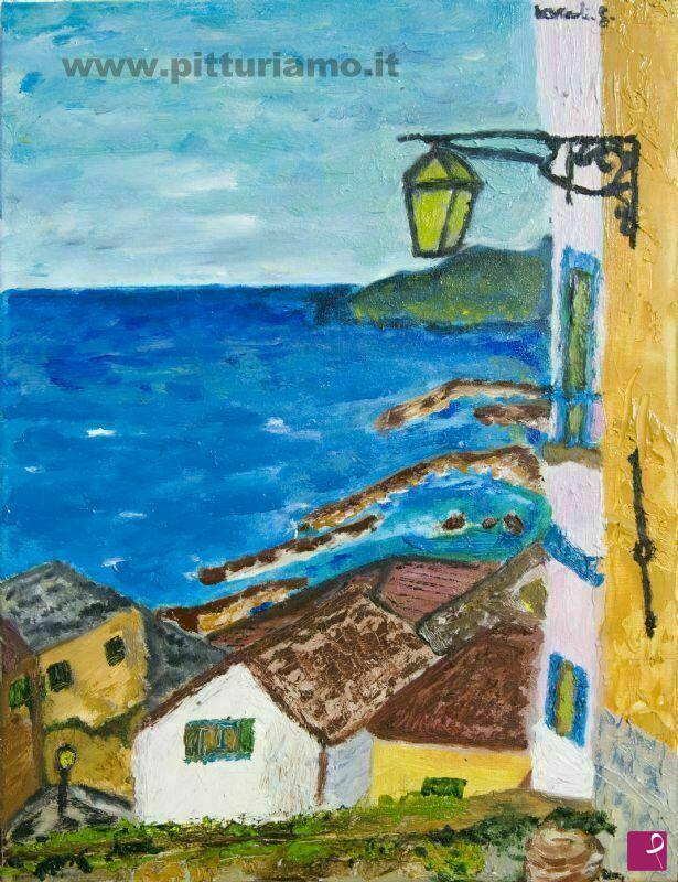 quadri in vendita online - Cervo, Liguria