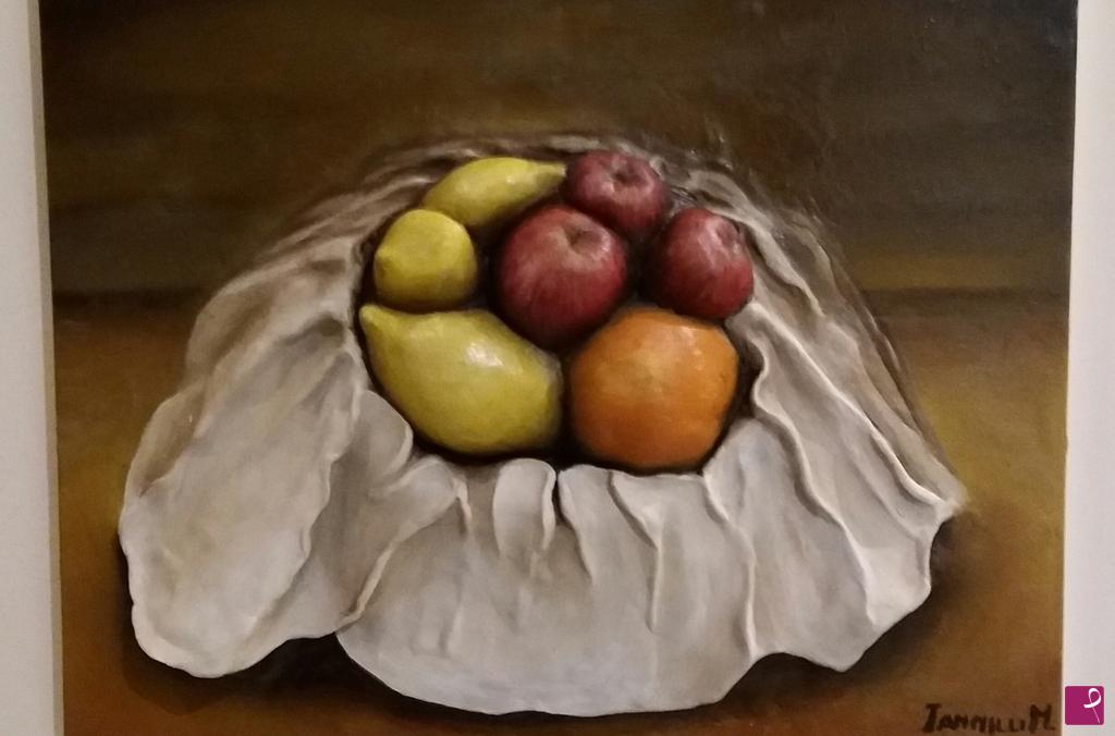 quadri in vendita online - Cesto di frutta