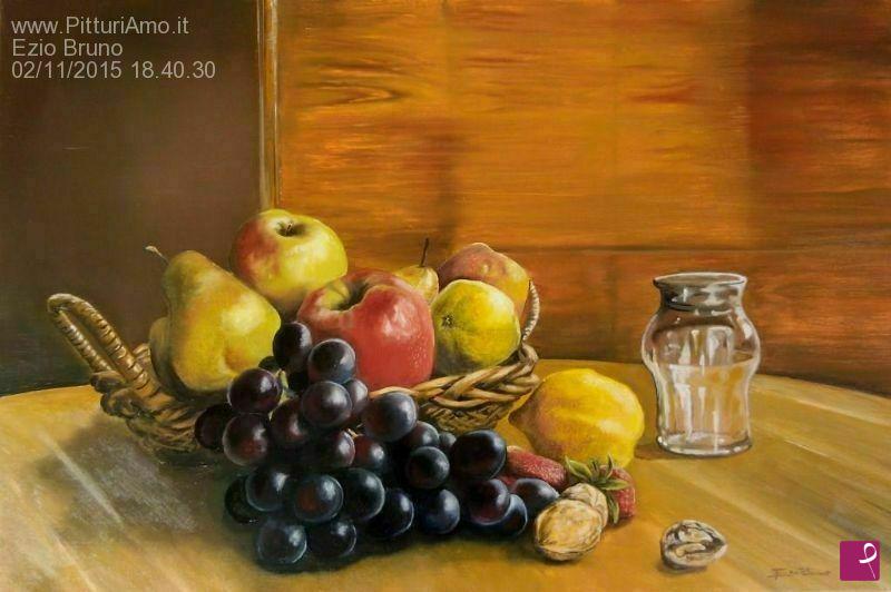quadri in vendita online - Cesto frutta