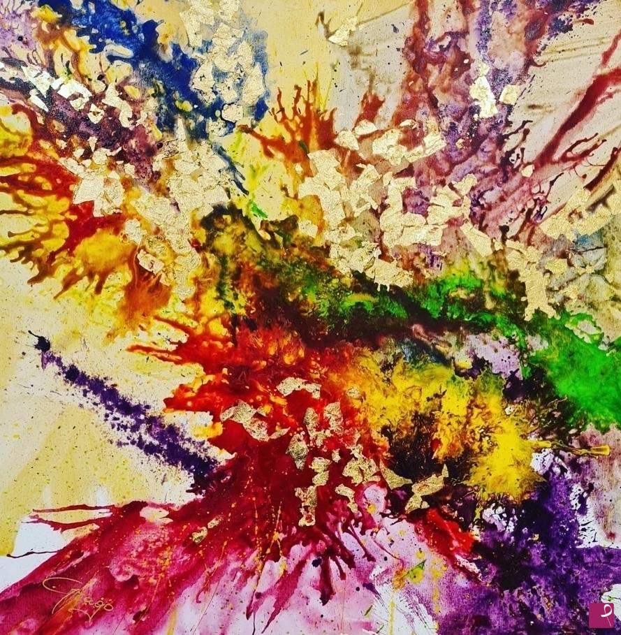 quadri in vendita online - CHAKRA  ENERGY EXPLOSION