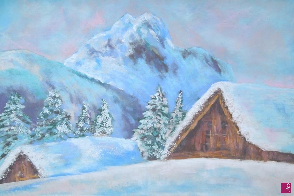 quadri in vendita online - Chalet alpino - 41