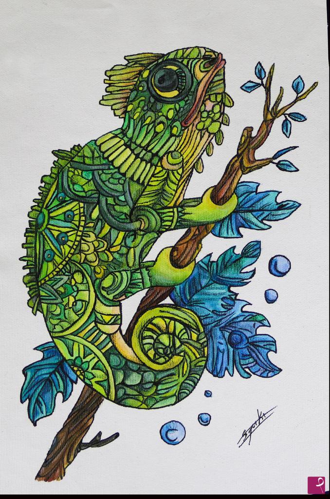 quadri in vendita online -  CHAMELEON .19