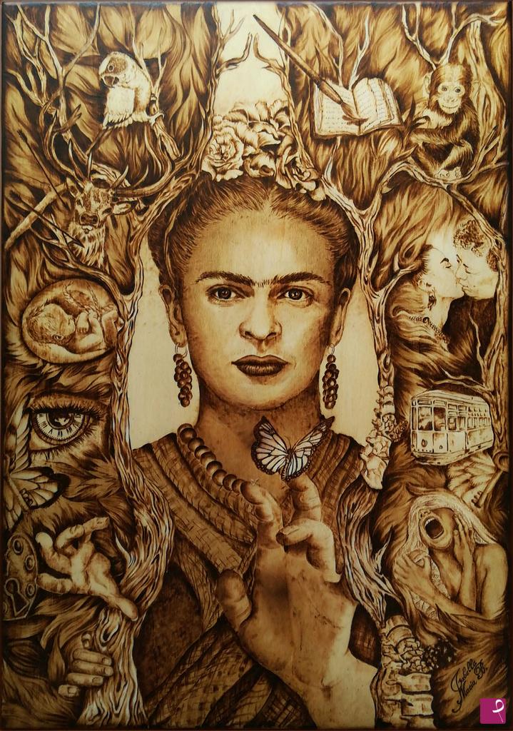 quadri in vendita online - "Chàos" di Frida Kahlo
