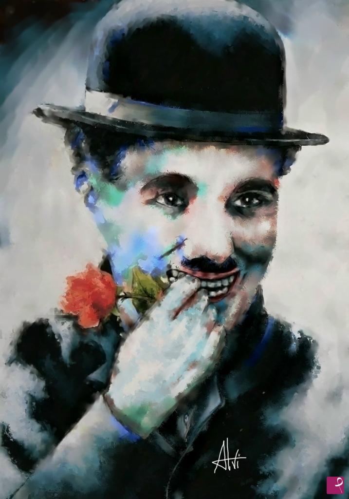 quadri in vendita online - Chaplin