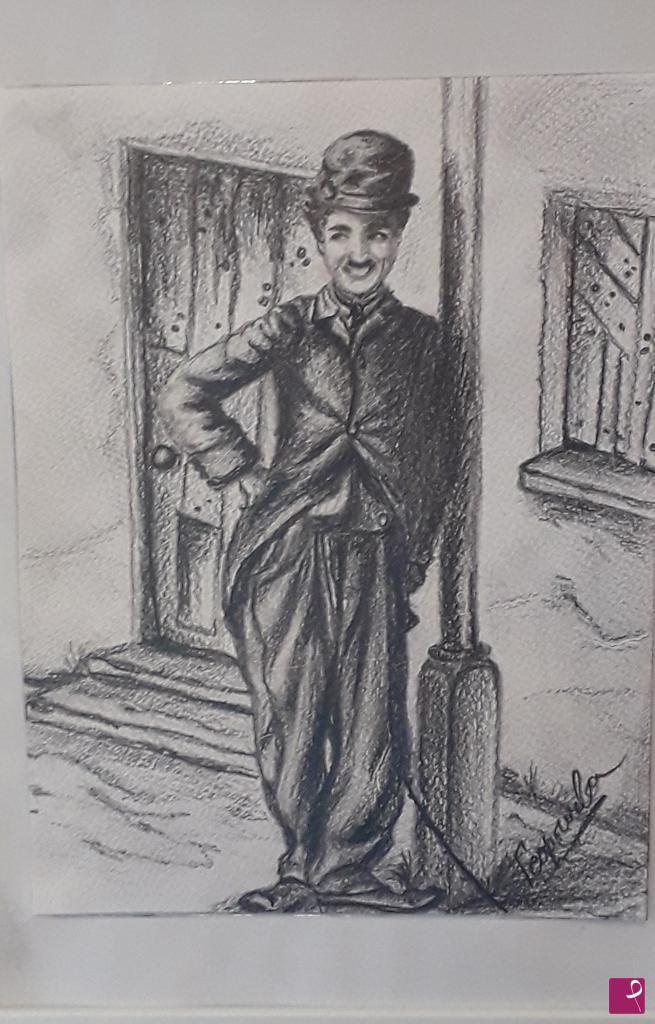 quadri in vendita online - Charli Chaplin