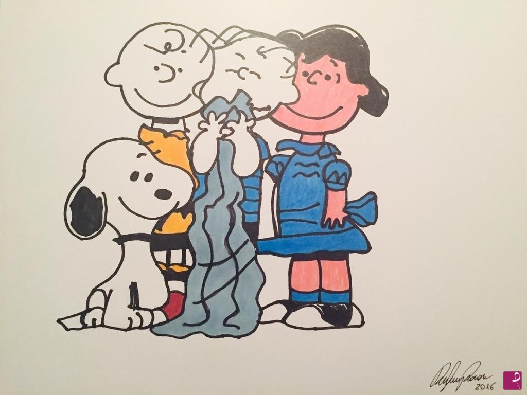 quadri in vendita online - Charlie Brown 