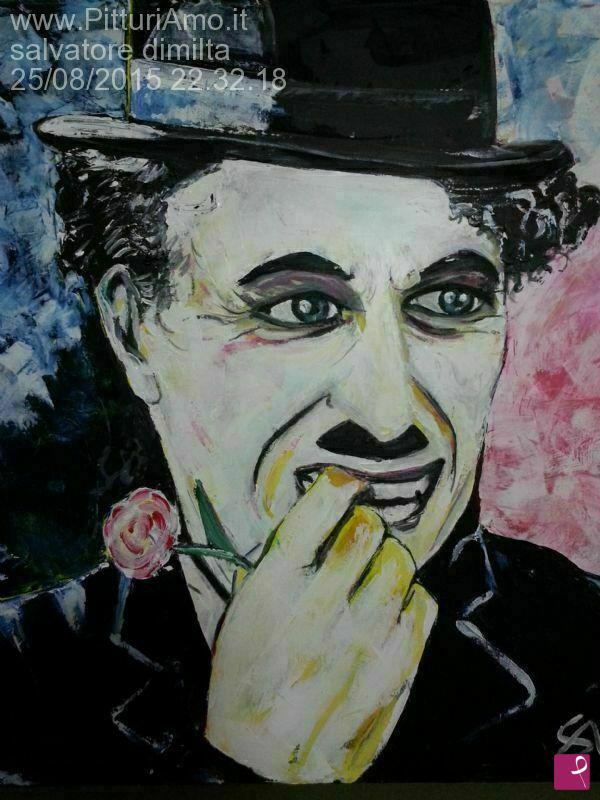 quadri in vendita online - charlie chaplin