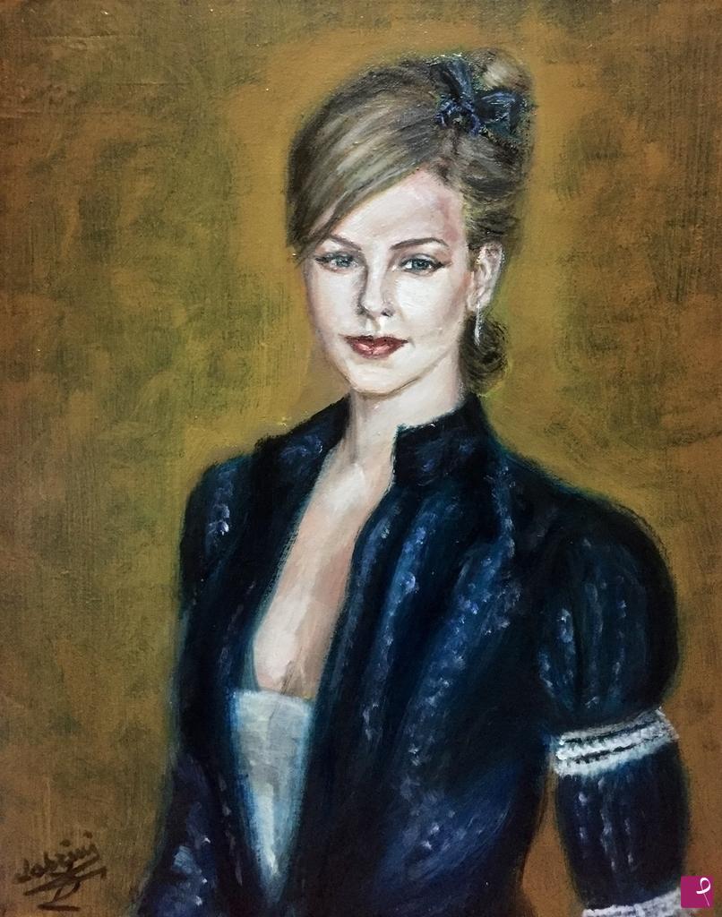 quadri in vendita online - Charlize Teron