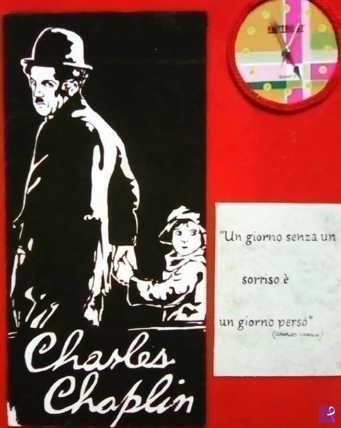 quadri in vendita online - Charly Chaplin 