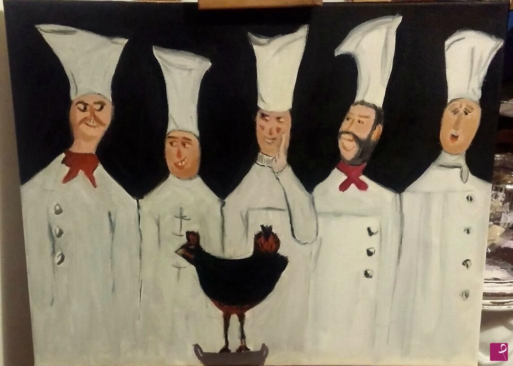 quadri in vendita online - Chef