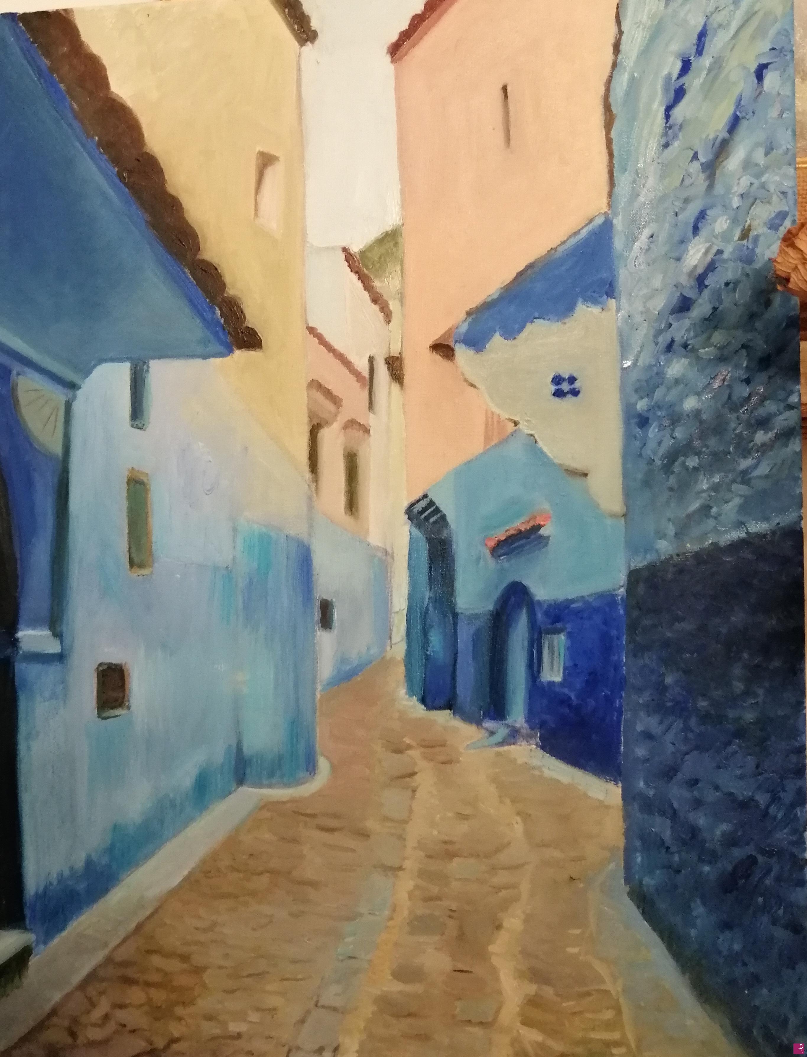 quadri in vendita online - Chefchaouen Marocco