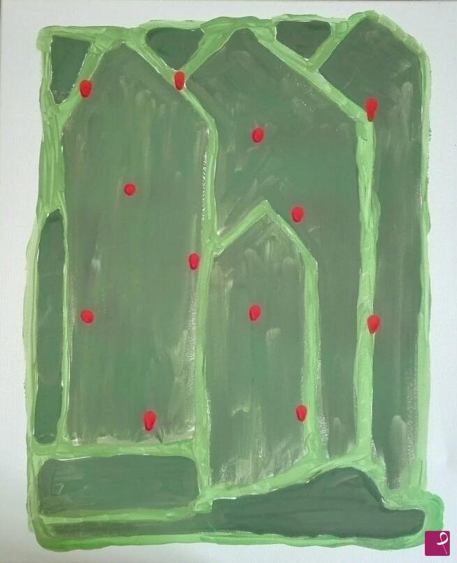 quadri in vendita online - Cherry tree