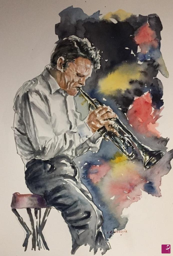 quadri in vendita online - Chet Baker