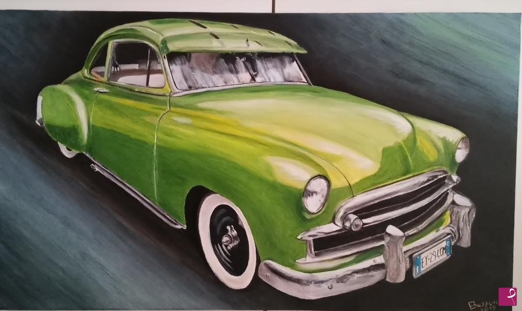 quadri in vendita online - Chevrolet Deluxe custom