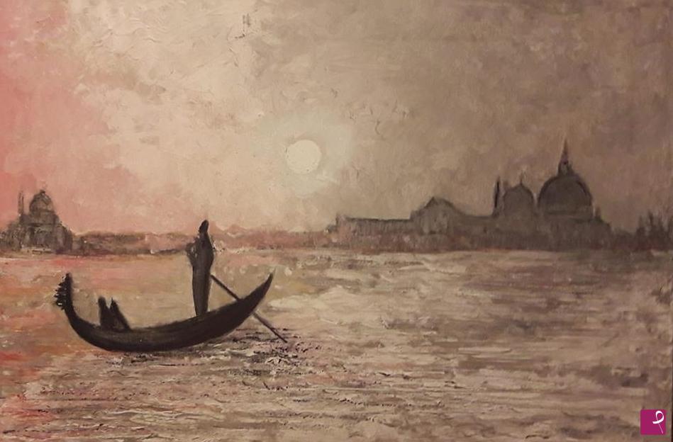 quadri in vendita online - "Chiaretto venessian"