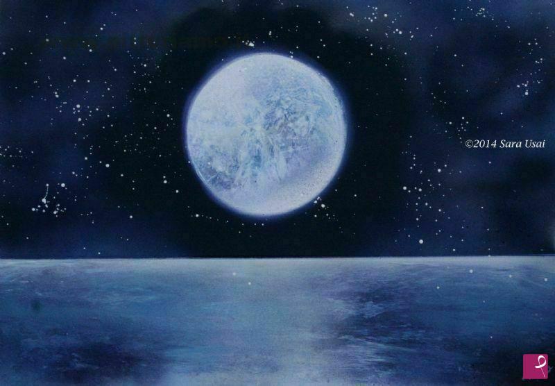 quadri in vendita online - Chiaror di Luna