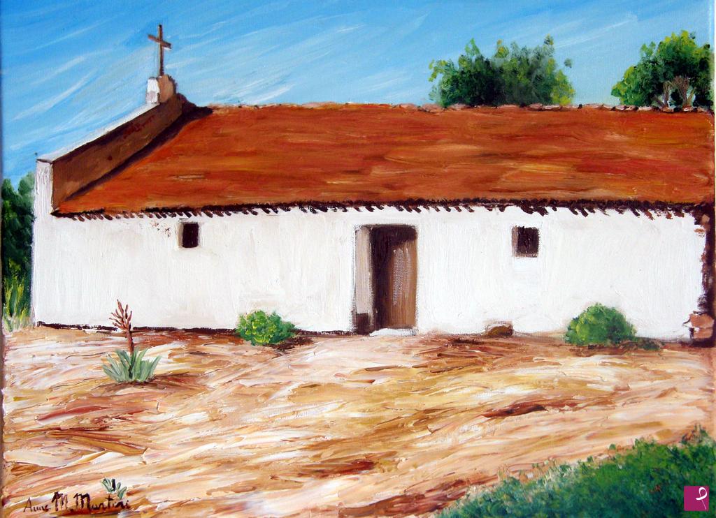 quadri in vendita online - chiesa campestre
