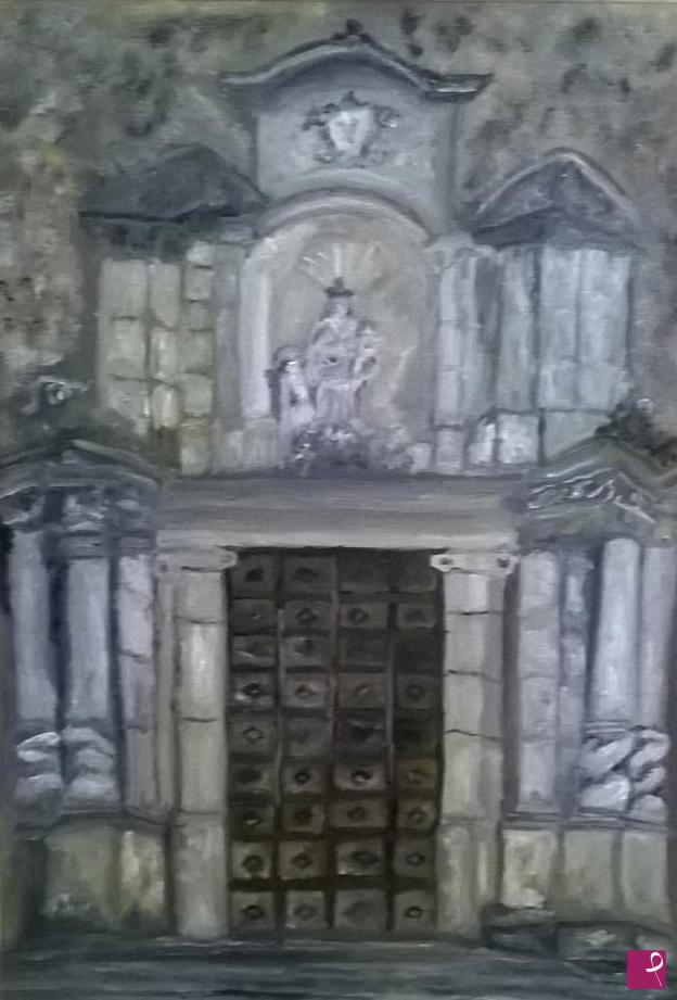 quadri in vendita online - chiesa del carmine di alessandria della rocca  ag 