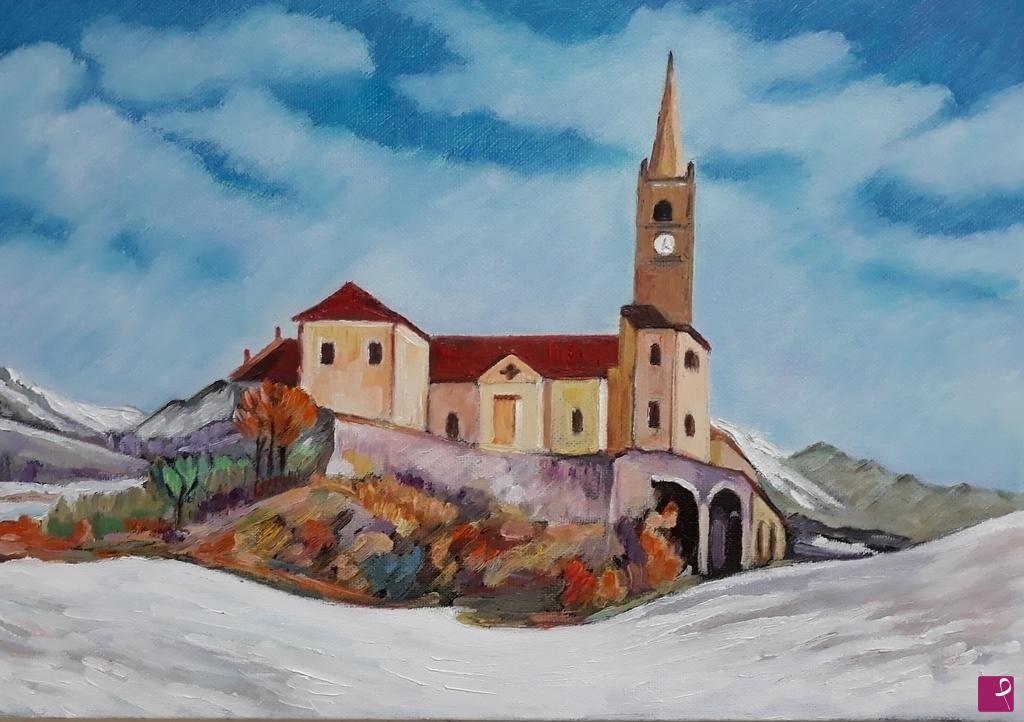 quadri in vendita online -  CHIESA DI BACENO - (2019)