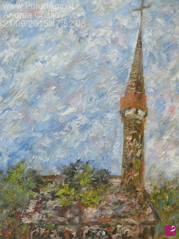 quadri in vendita online - Chiesa di legno della Romania (Biserica de lemn)