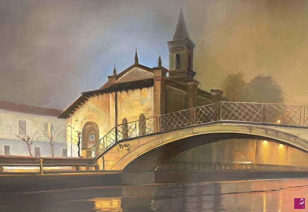 quadri in vendita online - Chiesa di San Cristoforo 