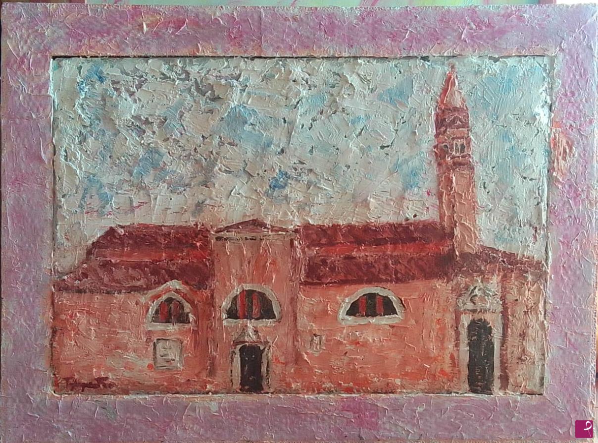 quadri in vendita online - Chiesa di San Martino - Burano