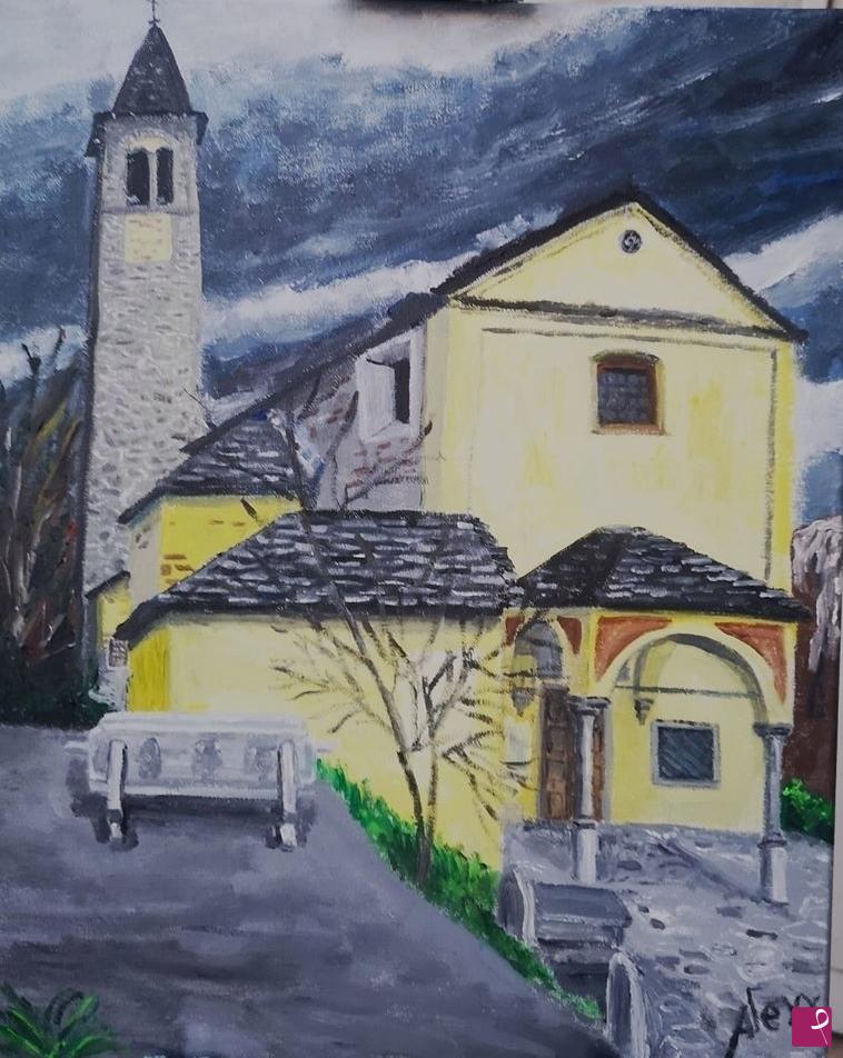quadri in vendita online - chiesa di san zeno