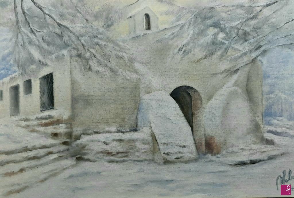 quadri in vendita online - CHIESA DI SANTA MARIA E GIARDINI MONTE ORTOBENE NUORO