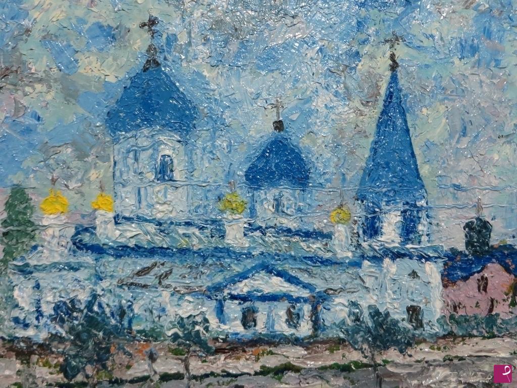 quadri in vendita online - Chiesa in Moldavia