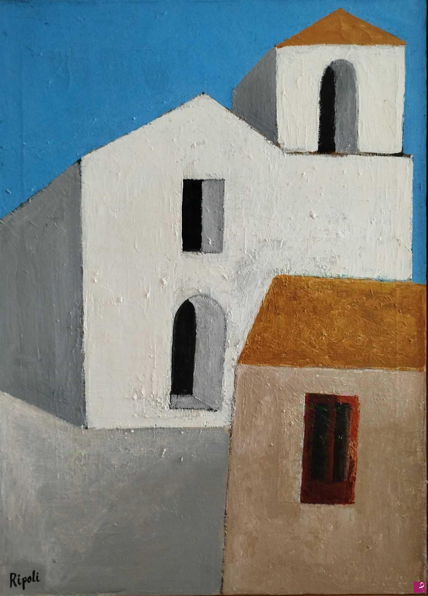 quadri in vendita online - CHIESA NEL BORGO