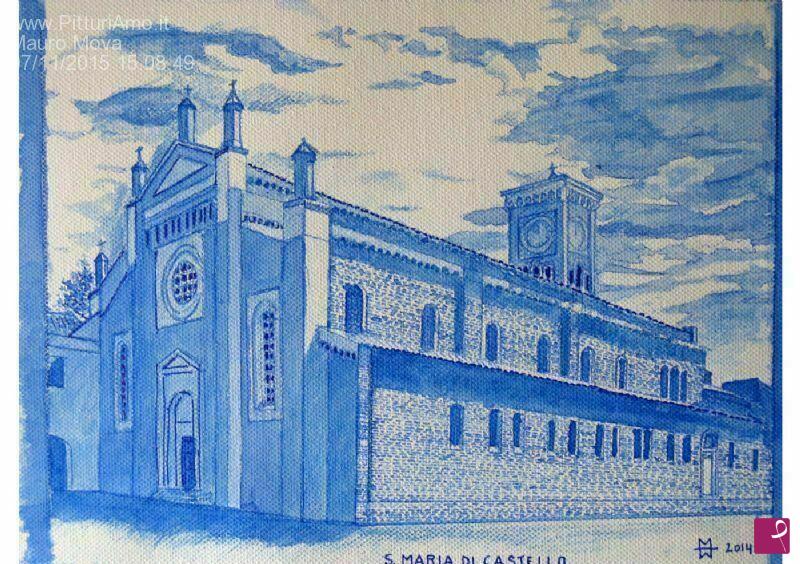 quadri in vendita online - Chiesa S.M. di Castello Alessandria